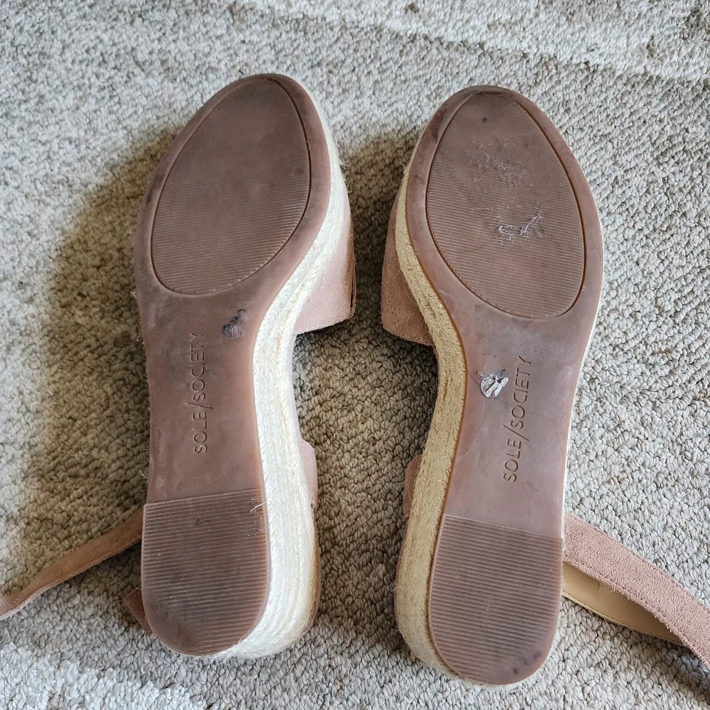 Sole Society Channing Espadrille Wedges